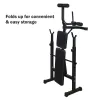 Olympic Weight Bench and Squat Rack Combo – Multi Position Bench Press System for Home Gym Training