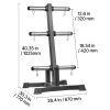 1000lbs L-Frame Weight Plate Rack for 2-Inch Olympic Plates | Storage Tree