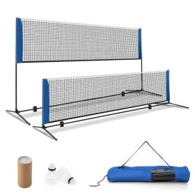 10ft Multi-Sport Adjustable Net | Badminton, Pickleball & Tennis