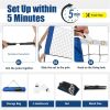 10ft Multi-Sport Adjustable Net | Badminton, Pickleball & Tennis