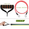 11Pcs Resistance Bands Set Up to 100lbs – Home Workout Tubes Kit