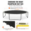 Replacement Trampoline Mat for 12ft Round Frame (5.5" Springs) + Tool