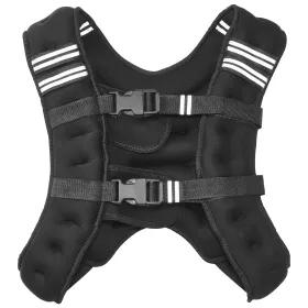 Weighted Vest – 12 lb Adjustable Training Vest with Reflective Stripe