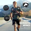Weighted Vest – 12 lb Adjustable Training Vest with Reflective Stripe