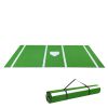 12x6 ft Baseball Hitting Mat with Home Plate | Batting Turf