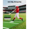 12x6 ft Baseball Hitting Mat with Home Plate | Batting Turf