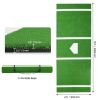 12x6 ft Baseball Hitting Mat with Home Plate | Batting Turf