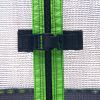 16FT Trampoline with Slide, Football Goal & Basketball Backboard Set