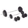 198.4 lb Adjustable Barbell & Dumbbell Weight Set | Home Gym