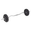 198.4 lb Adjustable Barbell & Dumbbell Weight Set | Home Gym