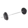 198.4 lb Adjustable Barbell & Dumbbell Weight Set | Home Gym