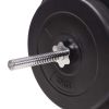 198.4 lb Adjustable Barbell & Dumbbell Weight Set | Home Gym