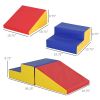 2-Piece Climb & Crawl Foam Playset for Toddlers