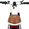 24" Fat Tire 1000W Electric Cafe Racer E-Bike – Dual Suspension