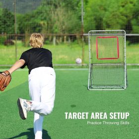 3.5x6 ft Baseball & Softball Rebounder Net - 5 Angles