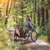3-in-1 Kids Bike Trailer & Jogging Stroller