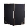 3 in 1 Wooden Plyometric Jump Box 24/20/16 Inch - Anti-Slip