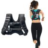 30 lbs Weighted Vest with Reflective Stripe – Heavy Weight Vest