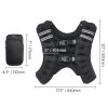 30 lbs Weighted Vest with Reflective Stripe – Heavy Weight Vest