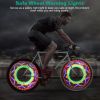32 LED Bike Wheel Lights (2 Pcs) – Waterproof Rainbow Spoke Flash Lamp