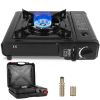 3300W Portable Camping Stove – Dual Fuel Butane Stove with Case
