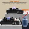 3300W Portable Camping Stove – Dual Fuel Butane Stove with Case