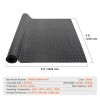 3mm 4x8 ft Diamond-Plate Rubber Flooring Roll - Garage Mat