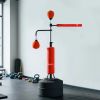 4-in-1 Boxing Stand with Bag, 360° Reflex Bar & Speedballs (Red)