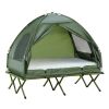 4-In-1 Elevated 2-Person Camping Tent Bed