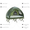 4-In-1 Elevated 2-Person Camping Tent Bed