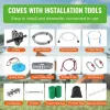 Zipline Kit for Kids and Adult, 60 ft Zip Line Kits Up to 500 lb