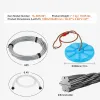 Zipline Kit for Kids and Adult, 60 ft Zip Line Kits Up to 500 lb