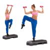 43" Adjustable Aerobic Stepper | Fitness Exercise Platform