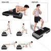 43" Adjustable Aerobic Stepper | Fitness Exercise Platform