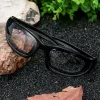 Cycling & Motorcycle Riding Glasses — Clear Lens Wind‑Resistant Sports Goggles for Eye Protection