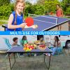 Foldable 4.5ft Ping Pong Table Set - Indoor & Outdoor Play