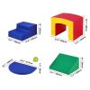 5-Piece Toddler Climbing Toys Indoor - Soft Foam Tunnel Set