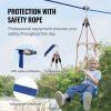 52 ft Zipline Kit for Kids & Adults - 500 lb Capacity | Seat