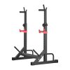 550LBS Power Cage Squat Rack – Adjustable Home Gym Rack