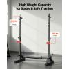 550LBS Power Cage Squat Rack – Adjustable Home Gym Rack
