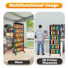 6-Tier Disc Golf Storage Rack | Space-Saving Metal Organizer