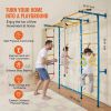 7-in-1 Indoor Jungle Gym for Toddlers | Carbon Steel Swedish Net