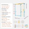 7-in-1 Indoor Jungle Gym for Toddlers | Carbon Steel Swedish Net