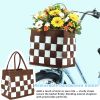 26" 7-Speed Blue City Commuter Bike with Basket & Lock
