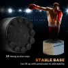 4-in-1 Boxing Punching Bag Stand with 2 Speedballs, 360° Relax Bar, & PU-Wrapped Bag & Adjustable Height, Red