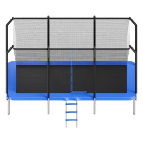 8 x 14FT Rectangle Outdoor Trampoline – ASTM Approved with Net