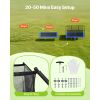8 x 14FT Rectangle Outdoor Trampoline – ASTM Approved with Net