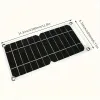 IAGREEA Solar Panel, 7W Portable Solar Charger