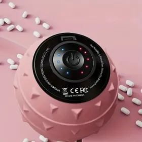 Rechargeable High Intensity Vibration Massage Ball for Muscle and Fitness, USB Charging