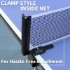 9ft Mid-Size Table Tennis Table Set | Foldable & Portable